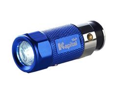 Kapital Akku LED Taschenlampe, Blau