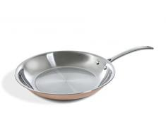 BK Cookware BV BK New Vintage Kupfer Pfanne 28 cm, Stahl, 28