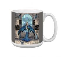 Tree Free Grußkarten, 20 oz Ashlynns Fantasy Gefährten Amy Brown Raffinierter Jumbo Tasse