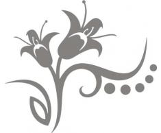 INDIGOS 4051095532385 Wandtattoo, Vinyl, glasdekor, 60 x 10 x 10 cm