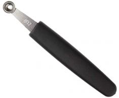 Mercer Culinary Doppelkugel für Melonen, 2,2 cm und 2,5 cm Kugelausstecher, 1 cm (0,375 Zoll) 1 x 1 x 6 schwarz