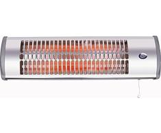 Wurko 2 Rohre Quarz 1200 W Heizgerät Aufhängen