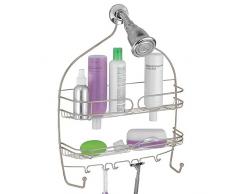 InterDesign 00227EU Neo Dusch-Caddy Groß, satiniert