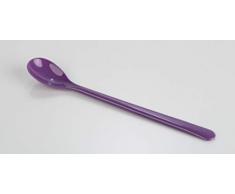 Kimmel Mehrzwecklöffel Joghurtlöffel Eislöffel Cocktaillöffel 6 Stück Mehrweg, Kunststoff, Violett