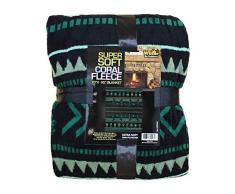 Wilcor Fleecedecke, 70 x 90 cm, Coral 70 x 90 inches Tracks