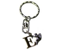 Steengoed Schutzengel E Schlüsselanhänger, Metall, Silber