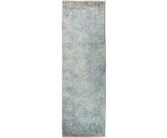 Solo Rugs Vibrance Dorado One of a Kind Teppich, handgeknüpft, ca. 76 x 23 cm, Champagner