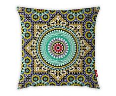 Bonamaison Dekorativ Kissenhülle, Kissenbezug, Zierkissenbezug, Wohnkultur, Für Sofa, Kaffeestube, Größe: 45X45 cm - Entworfen und hergestellt in der Türkei