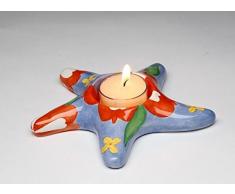 ATD® 61791 5 20,3 cm Floral Sea Star Teelichthalter