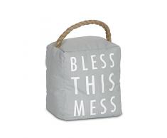 Pavilion Gift Company 72194 Bless This Mess Tür Stopper, 12,7 x 15,2 cm