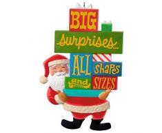 Hallmark Weihnachtsmann Big Surprise Dekofigur Weihnachtsmann