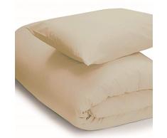 Belledorm Bettdeckenbezug für kleines Doppelbett Polyester/Baumwolle cremefarben