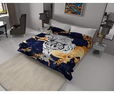 Solaron Super dicke schwere, sehr seidig weiche Nerzdecke, wendbar, Bettdeckenüberwürfe, Bettdecken, Bettdecken, Bettdecken, Bettdecken, Bettdecken, Bettdecken, Bettdecken, Bettdecken, Bettdeckenbezug für King-Size- oder Queensize-Betten