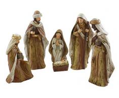 Hannas Handiworks Weihnachtskrippe Heilige Familie Wald