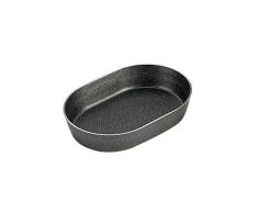 DE BUYER 8150.00 Oval Minitortenform Oder Quicheform Und Geeignete Geriffelte Ausstechform Ovale Tortelettenform, Alu Antihaft