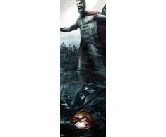1art1 40683 300 - Leonidas, Collage Tür-Poster (158 x 53 cm)