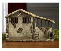 Three Kings Gifts The Original Gifts of Christmas DREI Könige Geschenke, das Originale Geschenk für Weihnachten DREI Könige Geschenke, beleuchtet, stabil für echte Krippe, 17,8 cm Maßstab