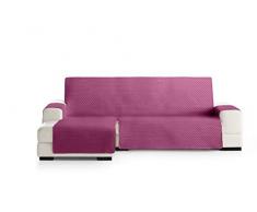 Eysa Oslo Sofa überwurf, Polyester, C/2 Fuchsia-grau, Chaise Longue 240 cm. Geeignet für Sofas von 250 bis 300 cm