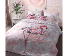 Sleep Down Bettwäsche-Set für Doppelbett, Baumwolle, Weiß, Einzelbett