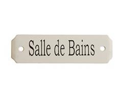 Au Bain de Marie Türschild für Badezimmer, klein, französische Aufschrift