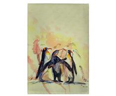 Betsy Drake GT097 Gästetuch Pinguine