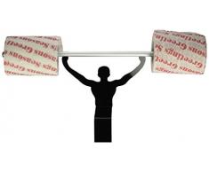 Fairly Odd Novelties Season Greetings Toilettenpapier mit Stark Man Halter Weihnachten Geschenkset