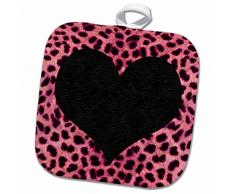 3dRose Topflappen, weiß, 20,3 x 20,3 cm