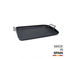 Valira - Grillpfanne mit Griffen 34x25 cm Schwarz