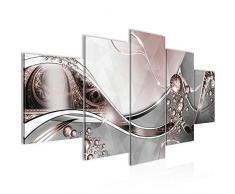 Bilder Abstrakt Wandbild Vlies - Leinwand Bild XXL Format Wandbilder Wohnung Deko Kunstdrucke - MADE IN GERMANY - Fertig zum Aufhängen 109153a