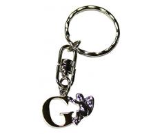 Steengoed Schutzengel G Schlüsselanhänger, Metall, Silber