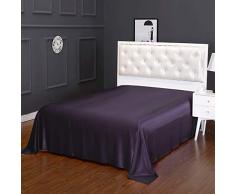 Lilysilk Bettbezug, 25 Momme, 100 % Reine Seide, nahtlos California King violett