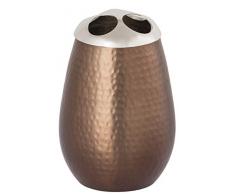 Gramercy Accents, schweres Messing, gehämmerte Bronze-Oberfläche, Zahnbürstenhalter, 7,6 x 11,4 cm