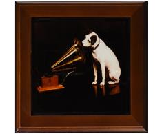 3dRose LLC FT 39018 _ 1 von Fliesen, 8 von 20,3 cm, Vintage RCA Hund und Victrola
