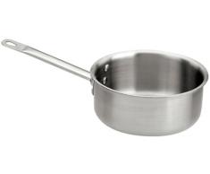 Paderno Stieltopf, Edelstahl, 2,2 l 21 5/8qt