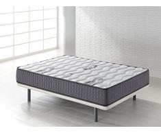 SEASONS Carbon Matratze wendbar 90x190x20 cm schwarz und weiß