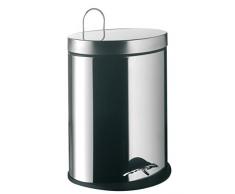 Emco 355300004 Abfallbehälter System 2 oval, edelstahl