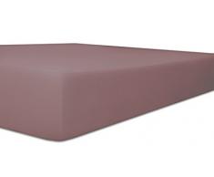 Topper Bezug One Vario-Stretch Spannbetttuch Kneer (180/200 cm, 62 Flieder)