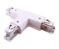 Deko-Light Schienensystem 3-Phasen 230 V, T- Verbinder quadratisch links, 220-240 V AC/50-60 Hz 555631