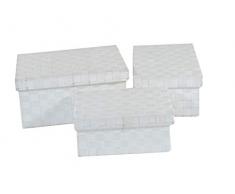Franz Müller Aufbewahrungsbox, Regalbox, Storagebox, Nylon, Weiß, 39x27x19 cm