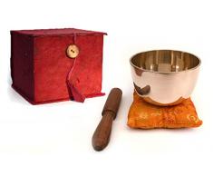 Tierra Zen Thado Glocke tibetische, braun, 8 cm