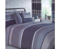 Dreamscene Elements Bettumrandung für Doppelbett, Anthrazit, 100% Polyester-Mikrofaser, Grau