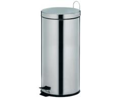 kela 18909 Treteimer Jumbo Edelstahl, 30 Liter