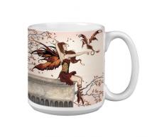 Tree Free Grußkarten, 20 oz Fantasy Touch der Verzauberung Elfe Amy Brown, künstlerisches Jumbo Tasse