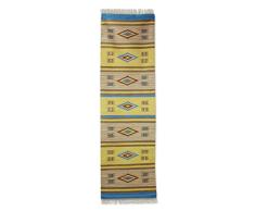 NOVICA Diamanten in der Wüste (2,5 x 8) Wolle Läufer, 6,3 x 20,3 cm