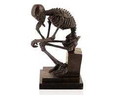 Arte Dal Mondo Bronze Skulptur, Braun