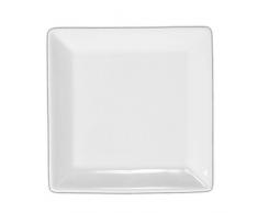 Holst Porzellan YK 1156 Quaderteller flach 19 cm YoYo Kanton, weiß, 19 x 19 x 1.7 cm