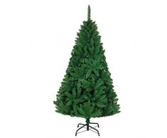SHATCHI Künstlicher Weihnachtsbaum, Kiefernholz, 2,1 m, Grün