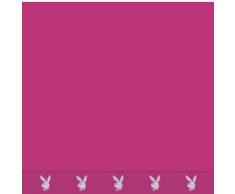 Playboy 8715944062053 Strandlaken - Border 100 x 180 cm, Baumwolle jaquard rosa (pink)