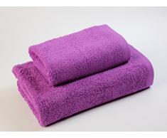 Das Dragon Blanco Waschbecken mit Badetuch, 100% Baumwolle, leistungsstark, 50 x 100; 100 x 150 cm