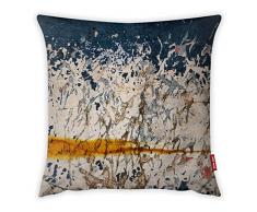 Bonamaison Dekorativ Kissenhülle, Kissenbezug, Zierkissenbezug, Wohnkultur, Für Sofa, Kaffeestube, Größe: 45X45 cm - Entworfen und hergestellt in der Türkei